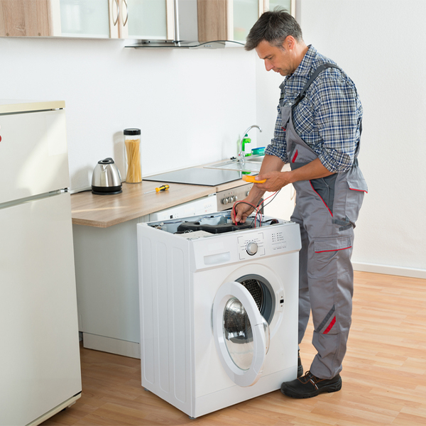 can you walk me through the steps of troubleshooting my washer issue in Quitman